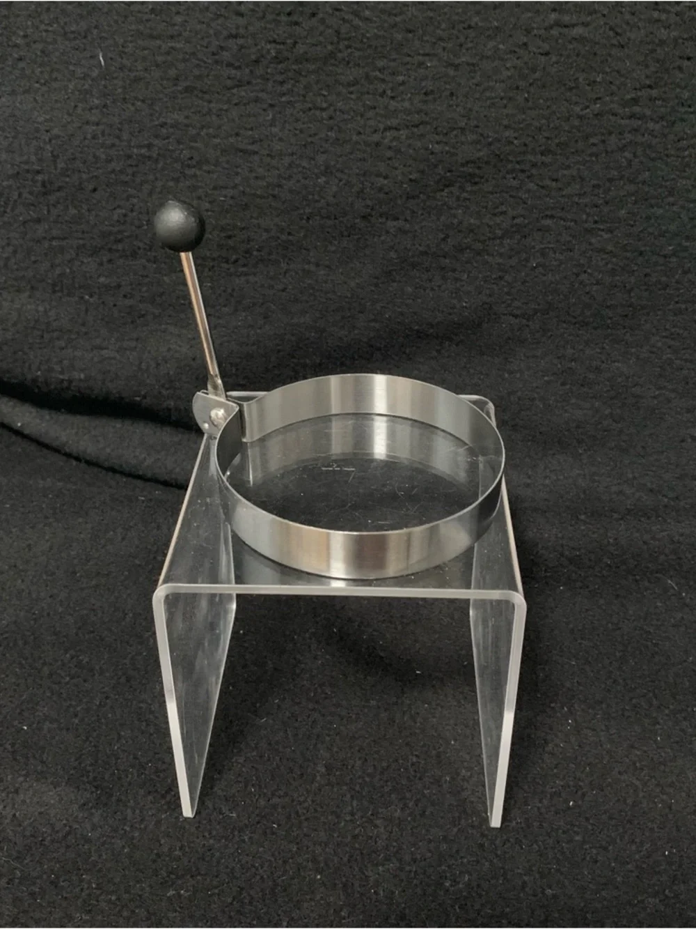 🆕Norpro Stainless Steel Egg Rings – Set of (2) Foldable Handles